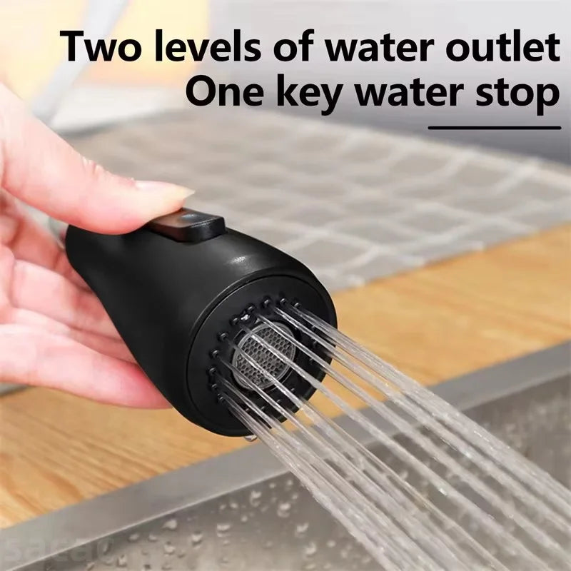 2025New Modern Stainless Steel 360° Rotating Telescopic Faucet Stainles Steel Is More Durable Kitchen Sink Bathroom Basin Faucet
